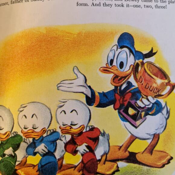 Vintage 1970s Walt Disney Fun Favorites Illustrations Golden Press Childrens - Picture 5 of 12
